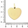 304 Stainless Steel Stamping Blank Tag Pendants X-STAS-Z126-02G-02-3