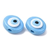 Handmade Evil Eye Lampwork Beads LAMP-G168-02J-2