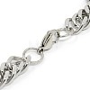 Fashionable 304 Stainless Steel Cuban Link Chain Bracelets STAS-A028-B064P-2