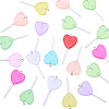 Resin Pendants RESI-WH0026-148B-1