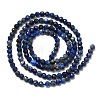 Natural Lapis Lazuli Beads Strands G-K020-3mm-23-2