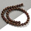 Synthetic Gold Clinquant Stone Beads Strands G-P549-A01-01-4