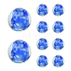 20Pcs Handmade Luminous Lampwork Beads LAMP-YW0001-21-1