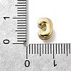 Brass Micro Pave Cubic Zirconia Letter Pendants KK-D295-32G-03-3