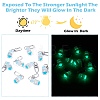 10Pcs Glass Pendant Decorations HJEW-TAD00002-4