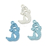 Spray Painted Alloy Pendants AL-CBA5D51-01D-1