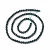 Synthetic Green Goldstone Beads Strands G-L581A-004C-3