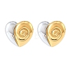 304 Stainless Steel Stud Earrings EJEW-Z173-06GP-4