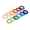Dyed Glass Finger Rings CE-T003-04M-2