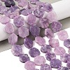 Natural Lepidolite Beads Strands G-L095-A01-01B-2