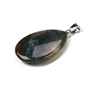 Natural Indian Agate Pendants G-F820-14P-11-2