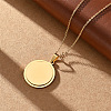 201 Stainless Steel Geometric Pendant Necklaces WGD60F5-06-1