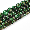 Baking Paint Glass Beads X1-DGLA-N003-8mm-B09-2