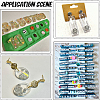 Handmade Polymer Clay Cabochons CLAY-SC0002-98B-5