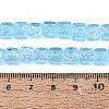 Handmade Foil Glass Beads Strands FOIL-Q002-04C-4