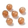 Opaque Resin European Beads RESI-F073-12B-1