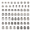 Kissitty 200Pcs 20 Style Tibetan Style European Bead MPDL-KS0001-02-13