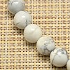 Natural Howlite Beads Strands G-I107-10mm-3