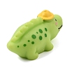 Sea Animals Opaque Resin Crocodile with Hat Figurine RE-CBA1AA1-03H-2