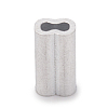 Aluminum Slide Charms/Slider Beads ALUM-WH0164-58-1mm-2