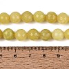 Natural Lemon Jade Beads Strands G-Q606-59A-5