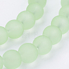 Transparent Glass Bead Strands X-GLAA-S031-8mm-29-3