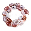 Natural Fire Crackle Agate Beads Strands G-K393-G02-12x16-3