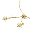 1MM Brass Box Chain Slider Bracelet Making MAK-K024-09G-3
