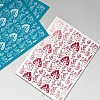 Silk Screen Printing Stencil DIY-WH0341-169-6