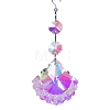 Clear AB Glass Pendant Decorations PW-WG17862-07-1