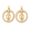 Religion Brass Pendants CU-B197-03G-D-1