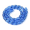 Transparent Glass Beads Strands GLAA-T028-14T-A03-2