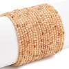 Natural Citrine(Heated) Beads Strands LS-G-RM250104-A8-1