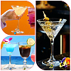 Butterfly Alloy Enamel Wine Glass Charms AJEW-SC0002-38-5