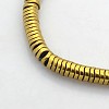 Electroplate Non-magnetic Synthetic Hematite Beads Strands G-J216A-06-1