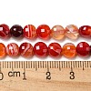 Natural Banded Agate Beads Strands G-K351-A07-01-5