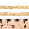 Electroplate Glass Beads Strands EGLA-A044-T2mm-B03-2