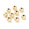 Rack Plating Brass Spacer Beads KKB-I709-03E-G01-2