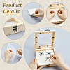1Pc Wood Storage Display Cases CON-GA0001-42-3