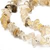 Natural Rutilated Quartz Beads Strands G-G031-03-3