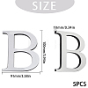Acrylic Mirror Wall Stickers Decal DIY-CN0001-13A-B-2