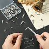 60Pcs 6 Styles 201/304 Stainless Steel Pendants STAS-CJ0002-93-5