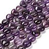 Natural Amethyst Beads Strands G-H005-C11-01-1