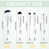 Beadable Makeup Brushes Set MRMJ-WH0086-44P-3