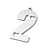 201 Stainless Steel Pendants SA-CBA3D3A-04P-2