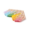 Rainbow Color Pride Flag Handmade Japanese Seed Beads SEED-CP00017-5