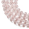 Transparent Glass Beads Strands GLAA-P076-01A-05-3