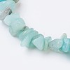 Natural Amazonite Stretch Bracelets BJEW-JB03681-06-2