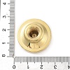 Golden Plated Brass Wax Sealing Stamp Head KK-K363-01G-11-4