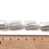 Natural Baroque Keshi Pearl Beads Strands PEAR-P064-01D-04A-5